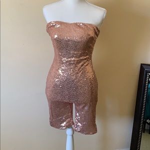 Fashion nova sparkly jumpsuit